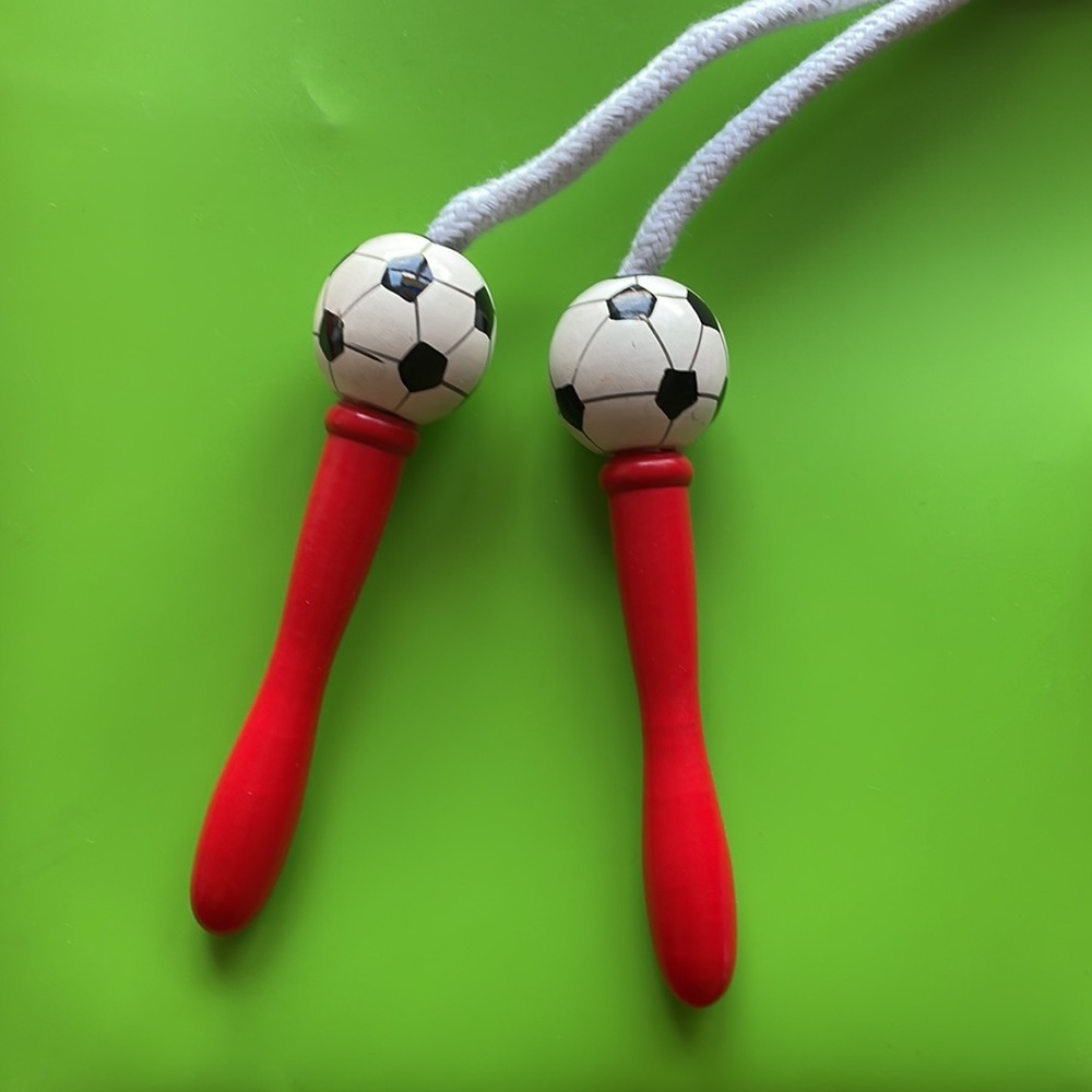 [Vintage] Wooden Handle Jump Rope